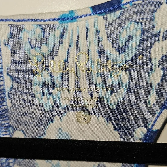 Lilly Pulitzer Blue and White Dress - Picture 2 of 6